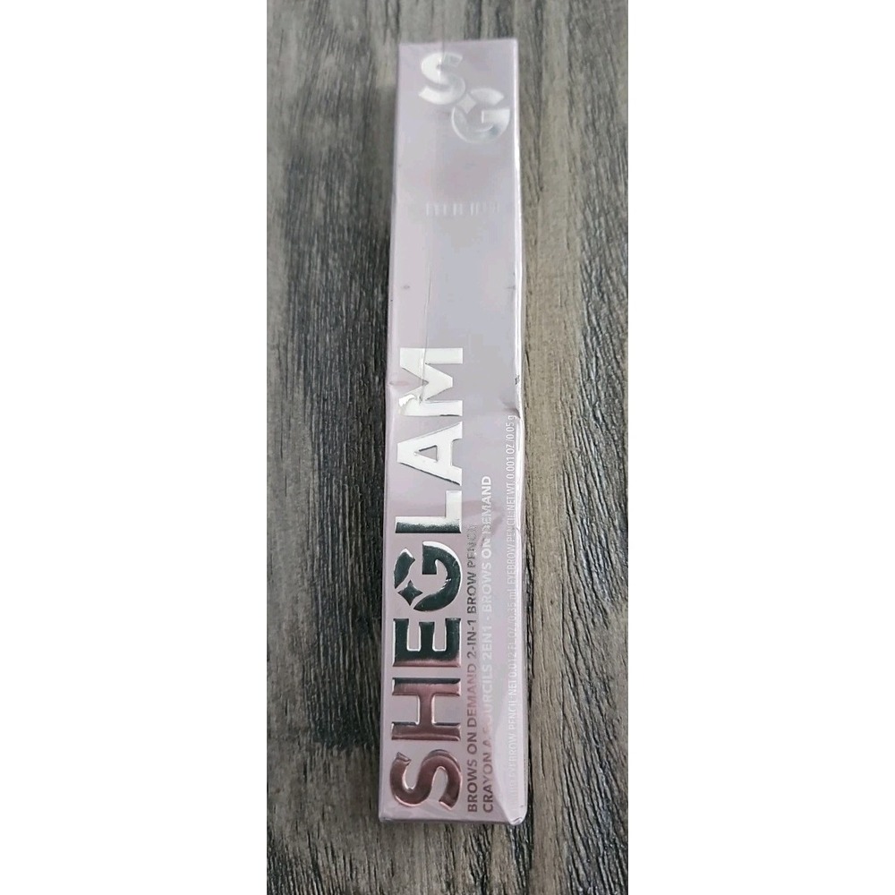 Sheglam BROWS ON DEMAND 2-IN-1 BROW PENCIL - CHOCOLATE Authentic Brand New!